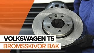 Se vår videoguide om felsökning för Bromsskiva VW