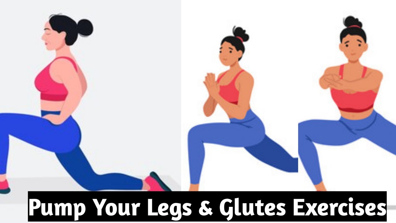 Pump Your Legs & Glutes Exercises ❤️🍑 