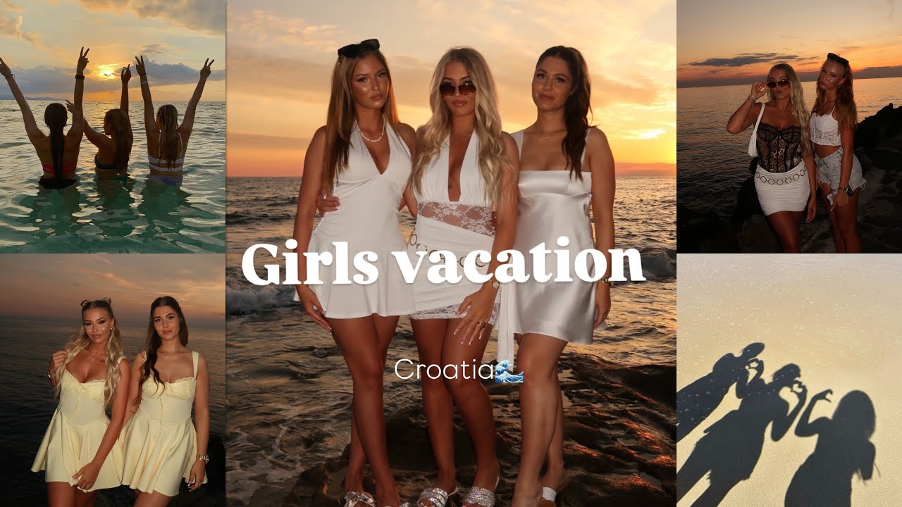 SUMMER VACATION * girls trip to croatia VLOG * 🌺👙