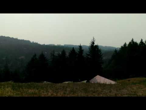 Smoke in Victoria from Interior BC Fires 2017 Aug 2nd