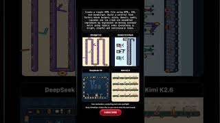 ChatGPT vs Gemini vs DeepSeek vs Kimi: Food Factory Conveyor Belt #aicoding #kimi