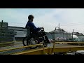 EXCEL電動車いす　スロープ登坂試験 の動画、YouTube動画。