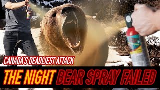 The day bear spray failed | Canada's deadliest grizzly bear attack | Banff National Park