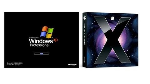 How to Dual Boot Windows XP and Mac OSX