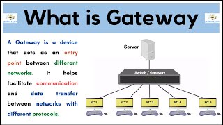 What is Gateway? full Explanation ( Hindi) | Computer Networking | Student Notes |