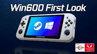 Win600 First Look, An All-New Budget?AMD Hand-Held Gaming/EMU PC By ANBERNIC screenshot 5