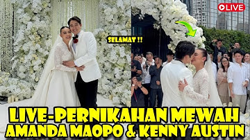 Live! Pernikahan Amanda Manopo & Kenny Austin, 10 Oktober 2025