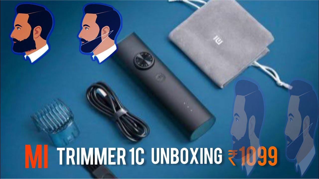 MI BEARD TRIMMER 1C  Unboxing & Features | Best Trimmer Under ₹1000 