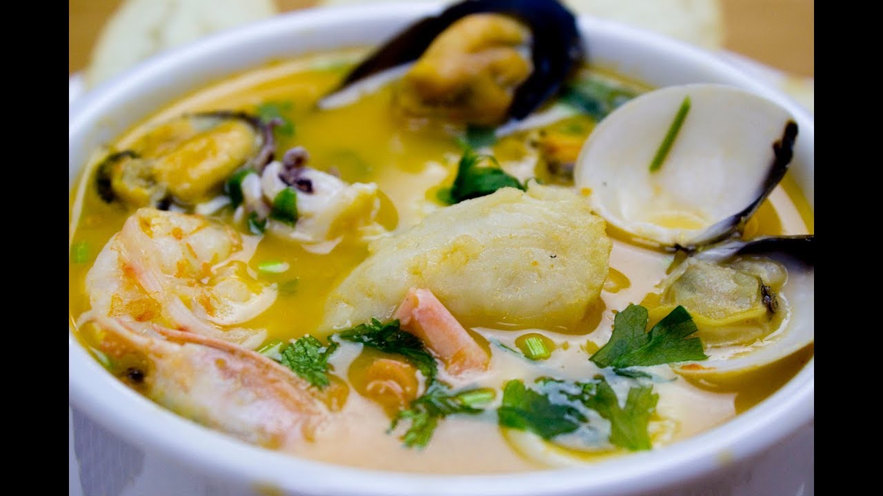 Вкусный Суп С Морепродуктами Рецепты Фото