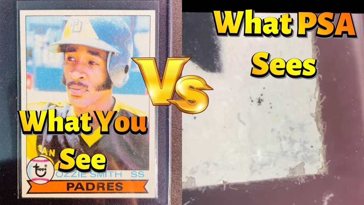 How PSA Really Grades Cards - Lets take a look under the loupe! How PSA Really Grades Cards - Lets take a look under the loupe!