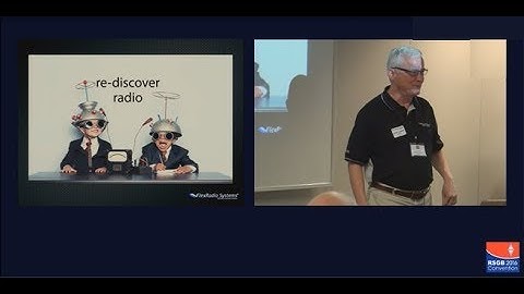 RSGB Convention lecture 2016 - The story of SDR and FlexRadio
