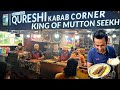 Mutton Seekh Ke King Qureshi Kebab Corner | My Reaction | Old Delhi Street Food