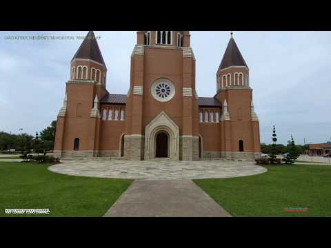 Video HANG ĐÁ VÀ NHÀ THỜ ĐỨC MẸ LỘ ĐỨC TẠI HOUSTON, TEXAS... - youtube