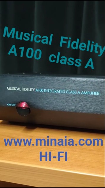 Musical Fidelity A100 classe A #audiovintage - YouTube