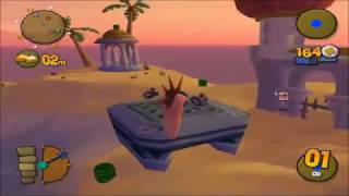 Worms 4 Poseidon Mod - Sink The Worm with Flowers Bombs