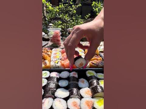 Jak jíst Sushi, ochutnávka Sushi, jdeme žrát Sushi, viral video, sranda