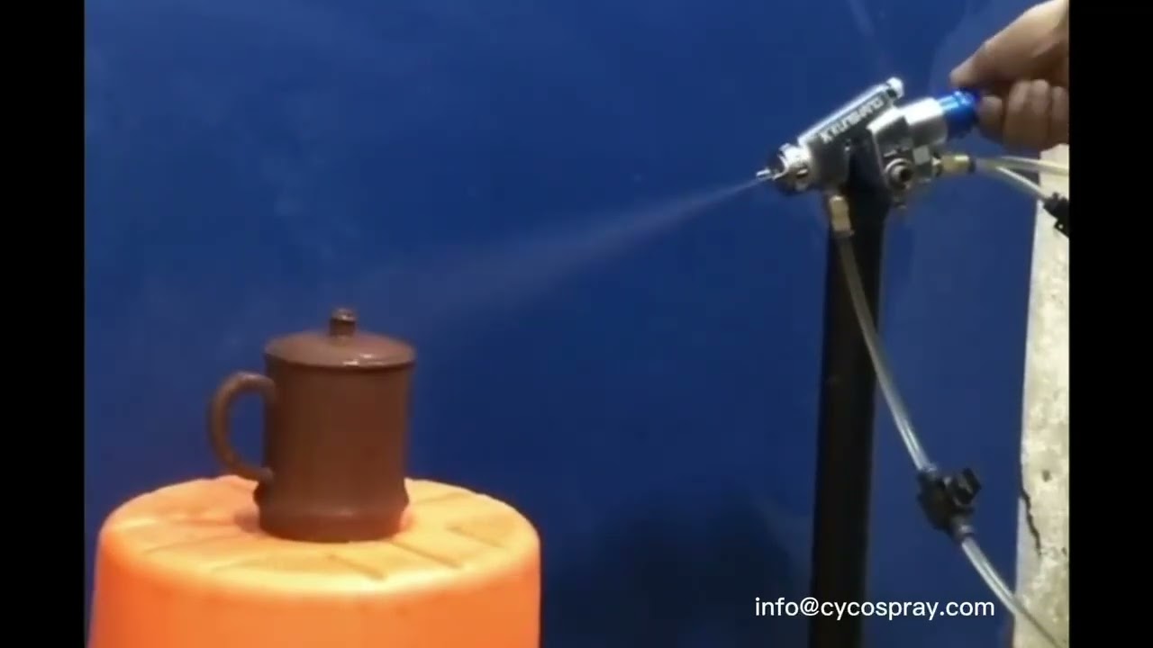 Automatic spray gun