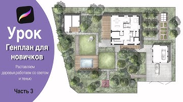 Генплан для начинающих | Рисование в Procreate | Скетчинг на IPad