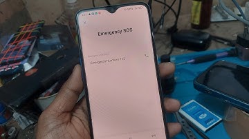realme mobile emergency sos problem solution