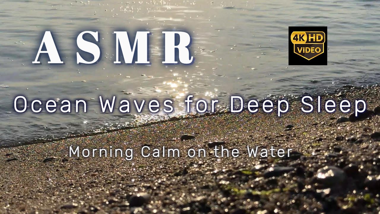 Ocean Waves for Deep Sleep | Full Relaxation & Peaceful Rest ASMR 4K 💤🎧💙