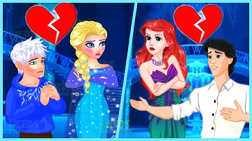 Nàng tiên cá Ariel và Nữ hoàng băng giá Elsa bị người yêu phản bội