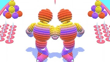 Max LEVEL in Rope 🪢 Man - Big Update || iOS android gameplay Walkthrough (level 87-88)