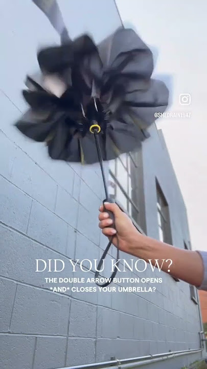 Download lagu SHED RAIN - Auto Open & Close Umbrella