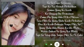 ADO SAYANG CAPE - BLG RAP x NB RAPPRESENT x MELO KING ( OFFICAL LIRIK )