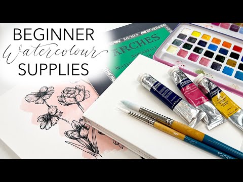 Beginners Guide to Using Watercolour Paint Tubes - Beebly's Watercolor  Painting