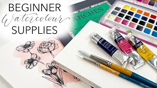 Beginner Watercolour Supply Guide!