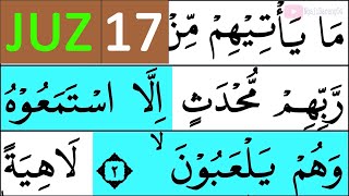 NGAJI QURAN JUZ 17 | TADARUSAN RAMADHAN