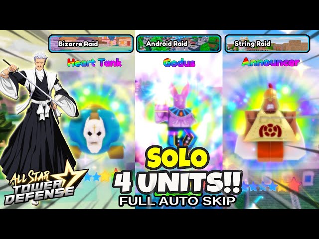 6 Star Units Beating Dueled Raid (VRTOKEN), 4 Units Solo Gameplay