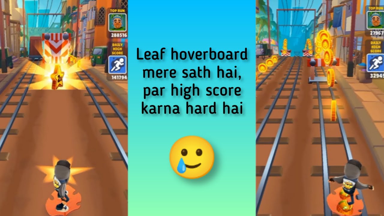 Subway Surfers Gameplay Part 16 Leaf Hoverboard Mere Sath Hai Par subway-surfers-gameplay-part-16-leaf-hoverboard-mere-sath-hai-par