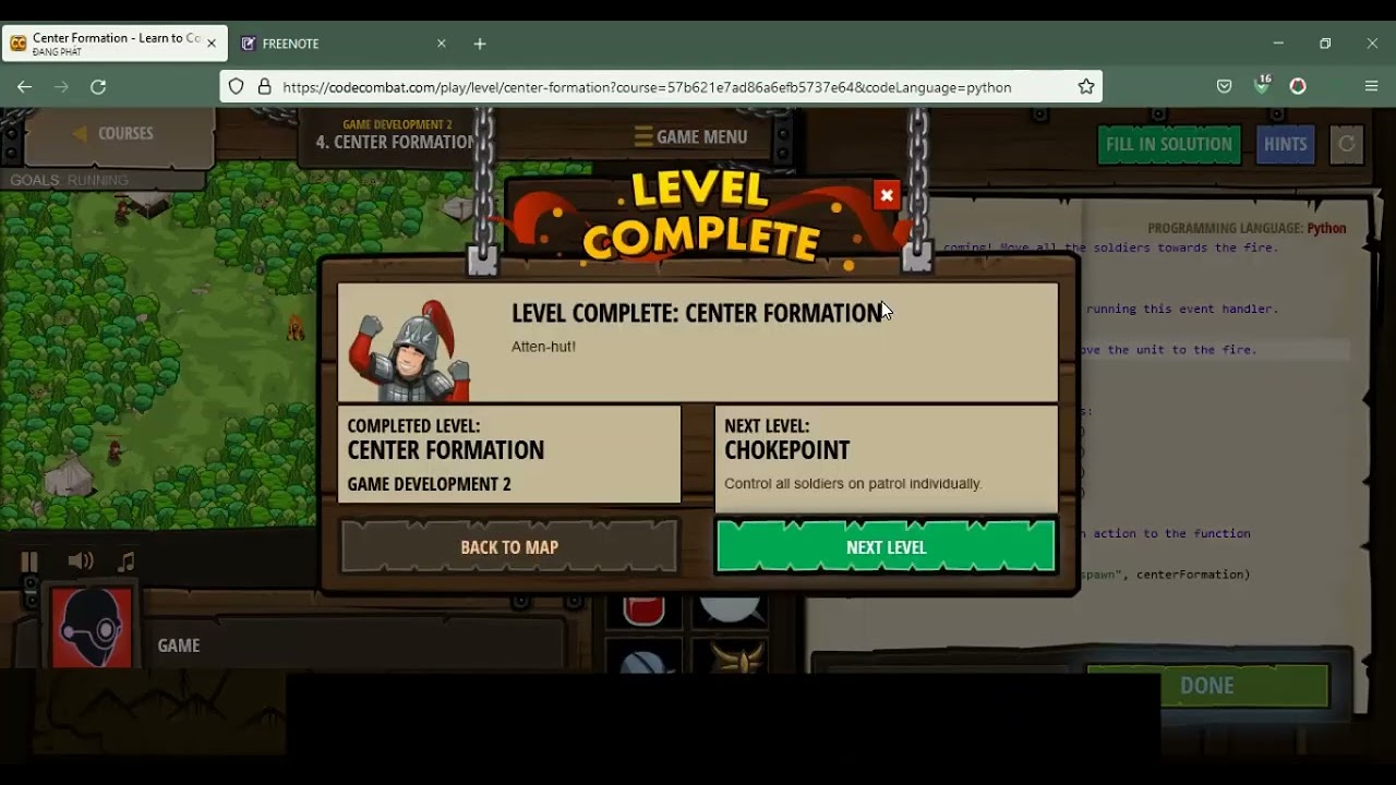 Game Development 2 coding python (Center Formation) - YouTube