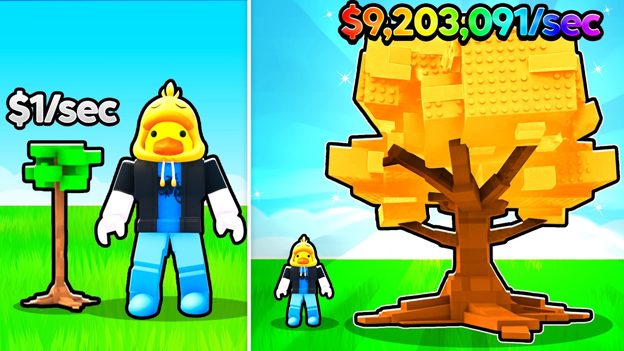 Rob Boss Tree Growing The TALLEST Tree to SELL in Roblox... - YouTube