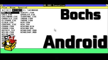 Running Windows 1.0 on Android with Bochs 
