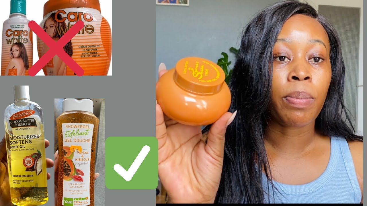 UNE CRÈME,+ HUILE+Gel douche éclaircissante teint caramel garantie, mon déni de grossesse