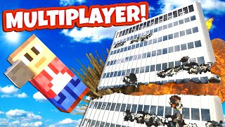 We Got FIRED From Our Office Job in Teardown Multiplayer Mods!