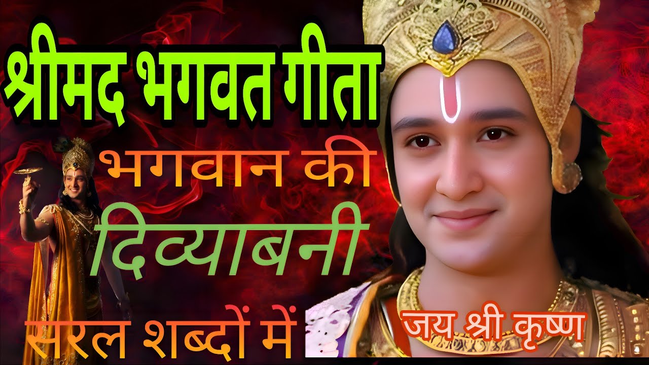 श्रीमद् भगवद गीता हर रोज सुने | Shrimad Bhagavad Gita In 75 Minutes | Krishna Vani Geeta Saar