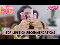*Top 10* Lipsticks for Dailywear | MAC, Kay Beauty, Nykaa etc. | Nykaa Hot Pink Sale Haul |