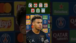 Desire Doue picked his favourite players from national teams 😱🔥 #efootball2023 #efootball2024