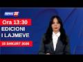 15 Shkurt 2026 Edicioni I Lajmeve Në News24 Në Studio Çenkuela Hasa Ora 13 30