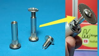 drill chuck/how to make mini drill chuck from bolts and nuts