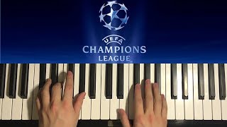 HOW TO PLAY - UEFA Champions League Theme Song (Piano Tutorial Lesson) screenshot 1