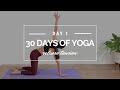 Day 1- 45 Min Yoga Flow for Flexibility & Tension Release | 30 Day Yoga