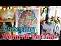 Unboxing diamond painting toile plus dispo sur dac 126 diamond art club