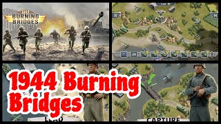 1944 Burning Bridges - a WW2 Strategy War Game screenshot 1
