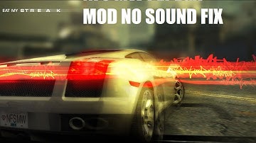 NFS MW Pepega Mod No Sound Fix