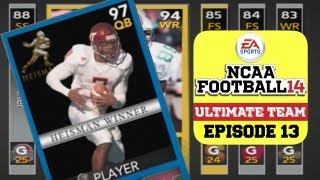 NCAA Football 14 - Ultimate Team with Team Nadasfan EP13 (Michael Vick Heisman Challenge & More!)
