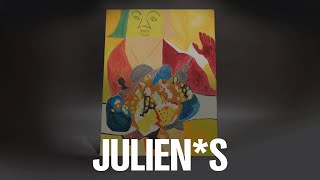 Celebrating Bob Dylan | Original 1968 Oil On Canvas Painting Celebrating Bob Dylan | Original 1968 Oil On Canvas Painting